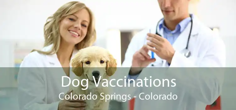 Dog Vaccinations Colorado Springs - Colorado