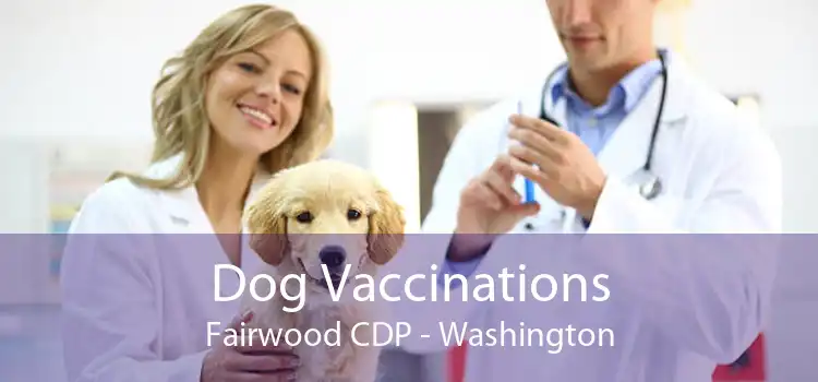 Dog Vaccinations Fairwood CDP - Washington