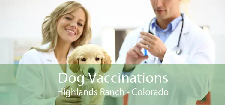 Dog Vaccinations Highlands Ranch - Colorado