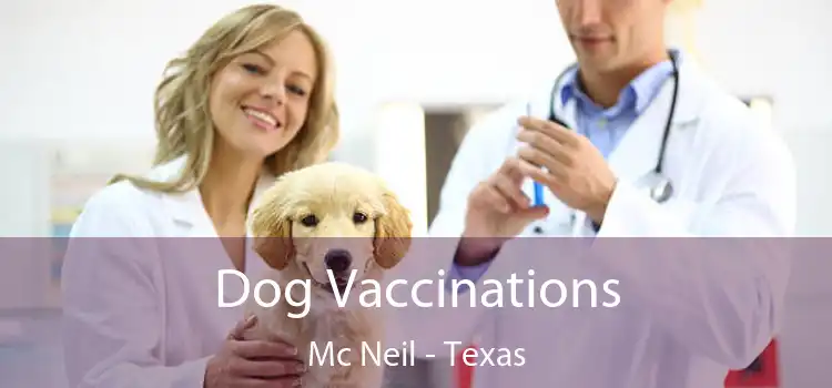 Dog Vaccinations Mc Neil - Texas