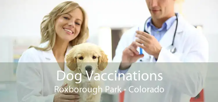 Dog Vaccinations Roxborough Park - Colorado